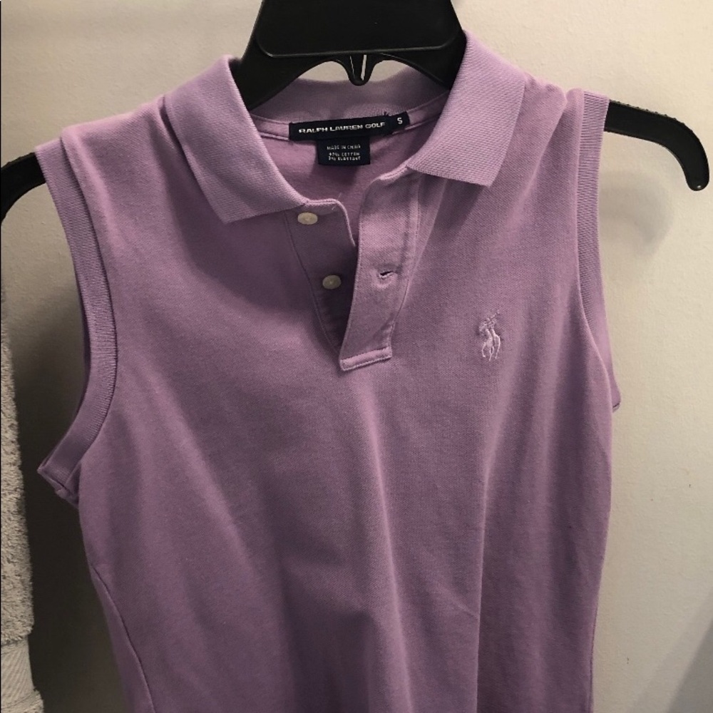 Light Purple Ralph Lauren top